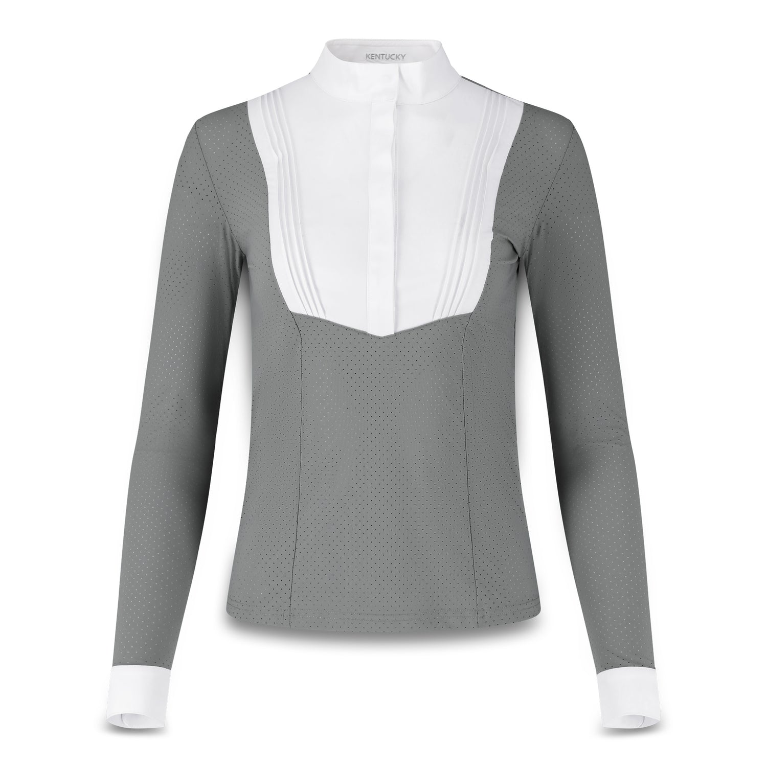 Kentucky Heritage Air competition shirt with elegant long sleeve styling.