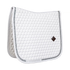 Kentucky Horsewear Glitter Band Saddle Pad with premium vegan leather logo.