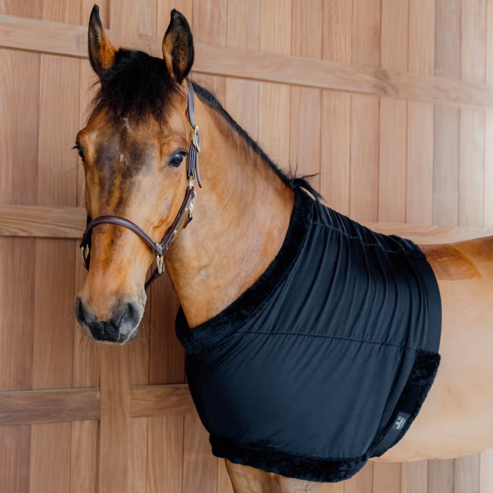 Kentucky Horsewear Lycra chest protector offering comfortable freedom of movement.