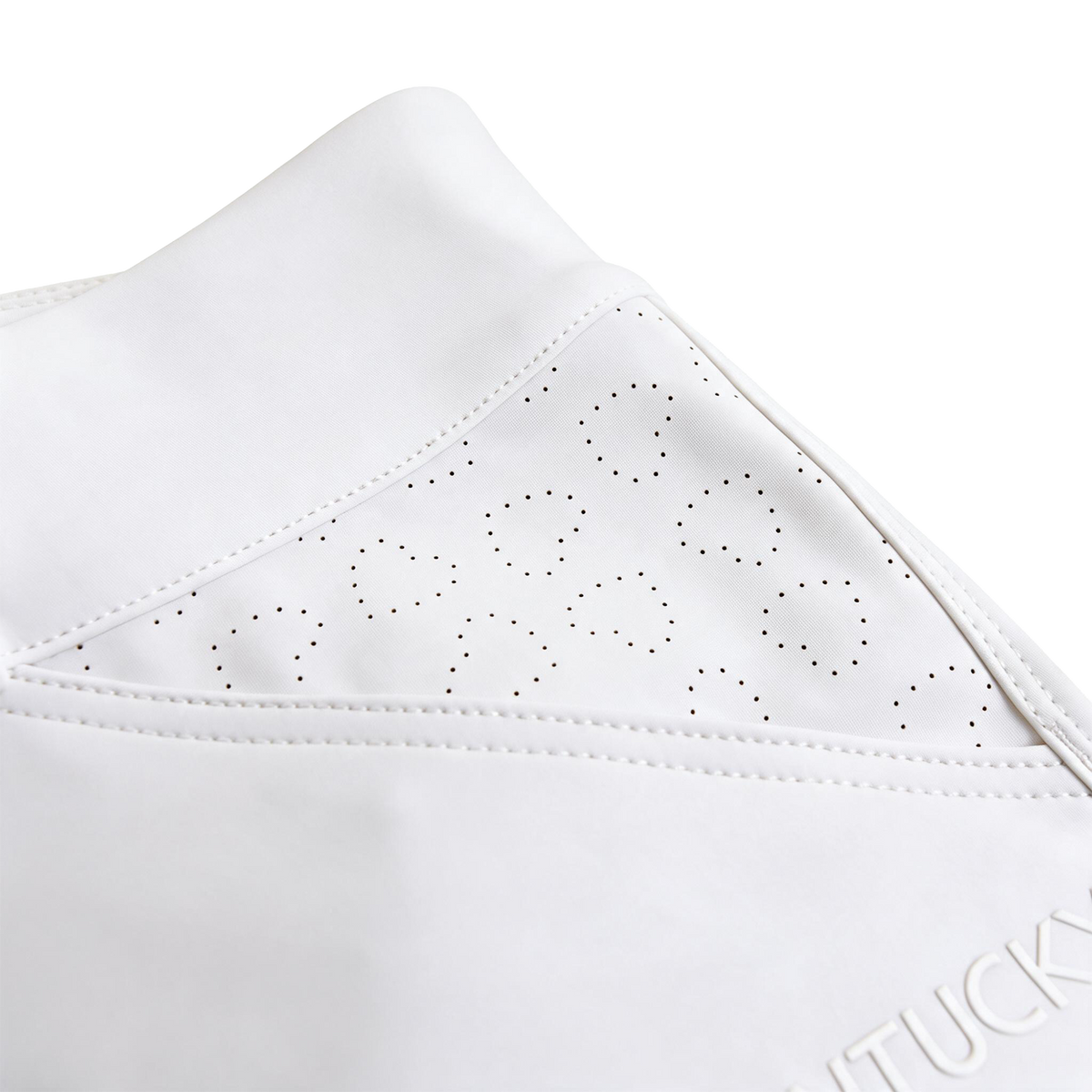 Kentucky Miami riding breeches featuring a playful heart design on the knee grip

