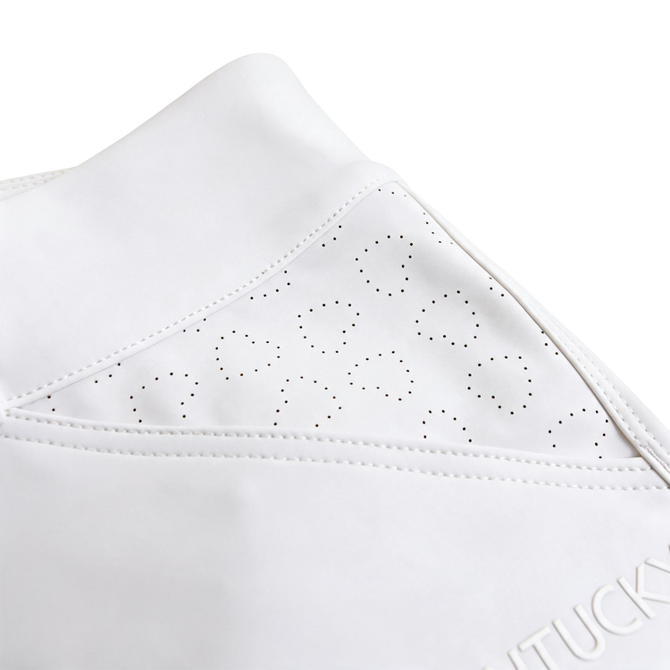 Kentucky Miami riding breeches featuring a playful heart design on the knee grip

