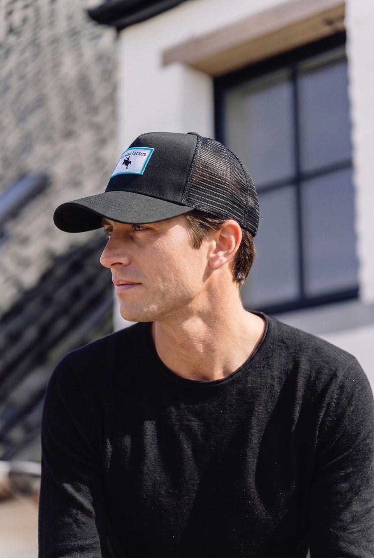 Kentucky Only Cool Horses trucker cap for equestrian-inspired everyday style