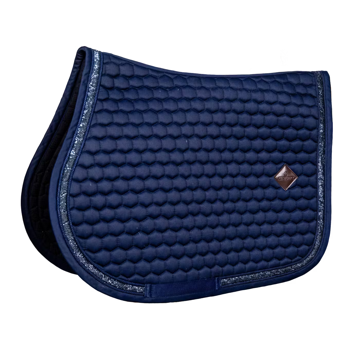 Kentucky Saddle Pad Glitter Band with elegant glitter detailing and anatomical shape.