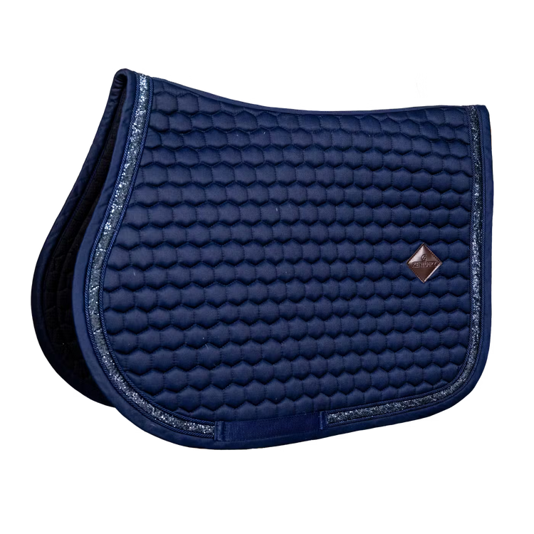 Kentucky Saddle Pad Glitter Band with elegant glitter detailing and anatomical shape.