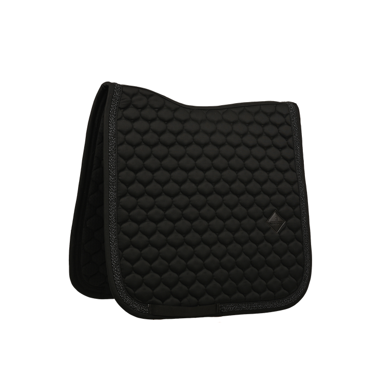 Kentucky Saddle Pad with plaited glitter rope binding
