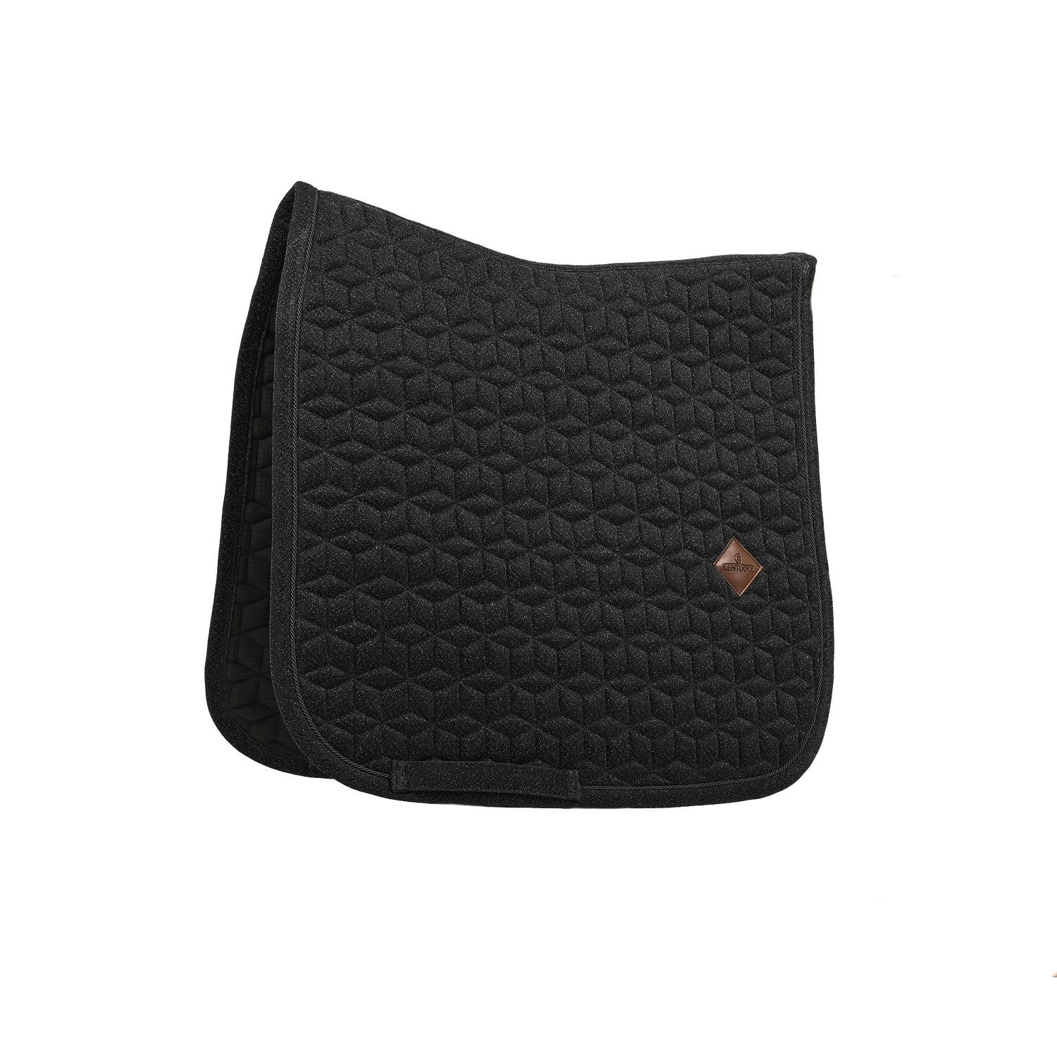 Kentucky Saddle Pad Full Sparkling with sparkling finish and star quilting
