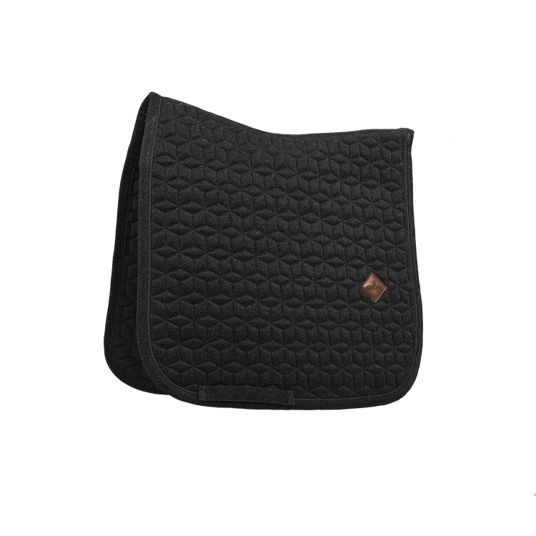 Kentucky Saddle Pad Full Sparkling with sparkling finish and star quilting
