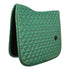 Kentucky Saddle Pad Velvet Horse Printing with horse and horseshoe design