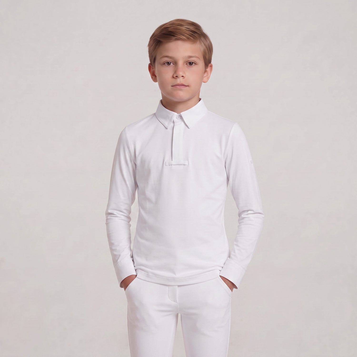 Kentucky Show Shirt Boys Classic Long Sleeve for young competition riders