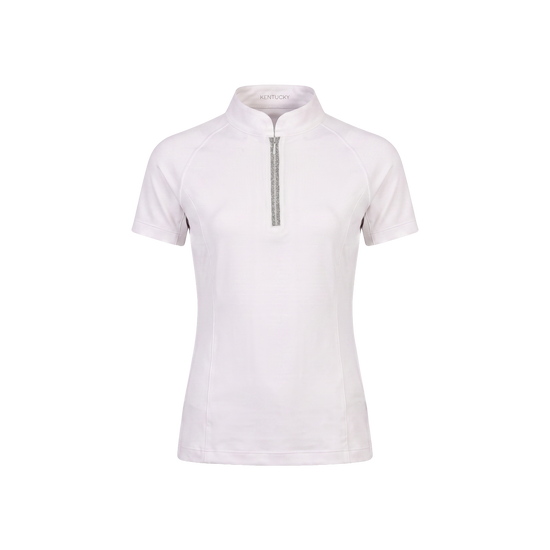 Kentucky Show Shirt Girls Classic Short Sleeve Glitter Zipper for young riders