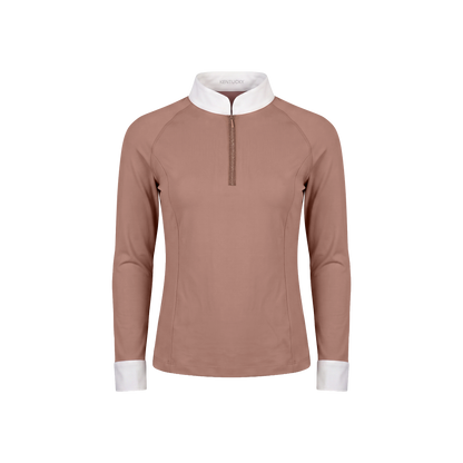 Kentucky Show Shirt Girls Long Sleeve with breathable stretch fabric