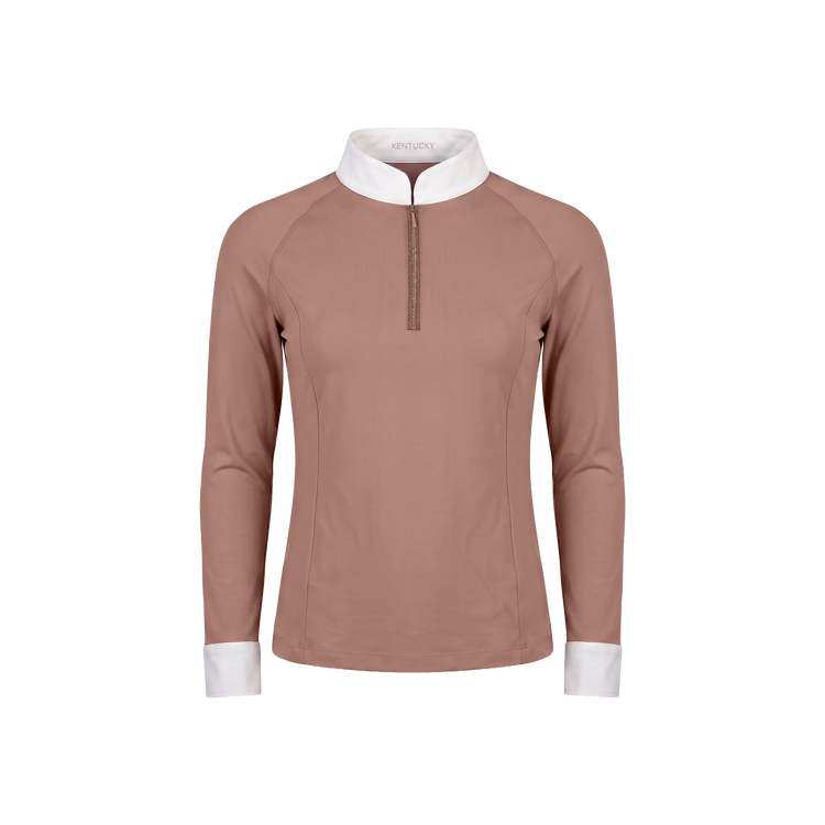 Kentucky Show Shirt Girls Long Sleeve with breathable stretch fabric