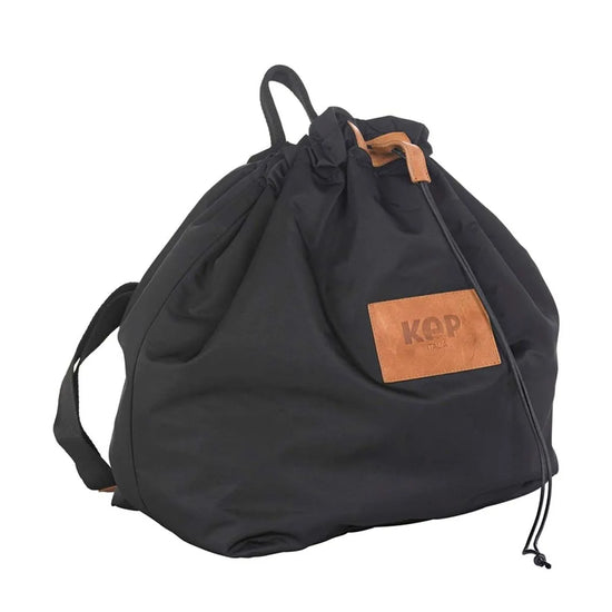 KEP black twill riding helmet bag
