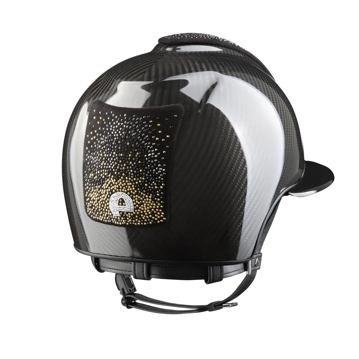 Premium carbon riding helmet with Polo visor
