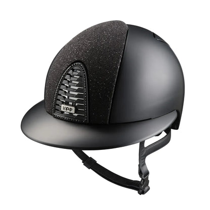 Elegant riding helmet with polo visor