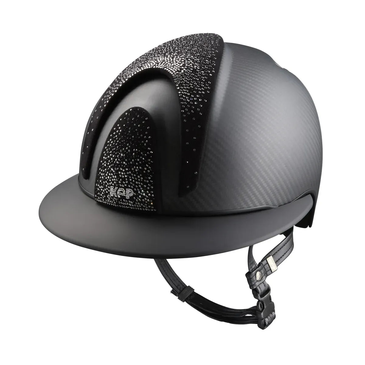 KEP Italia E-Light Nebula Carbon Black Polo Visor riding helmet