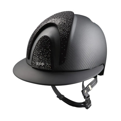 KEP Italia E-Light Nebula Carbon Black Polo Visor riding helmet