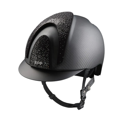 KEP Italia E-Light Nebula Carbon Matt Black riding helmet