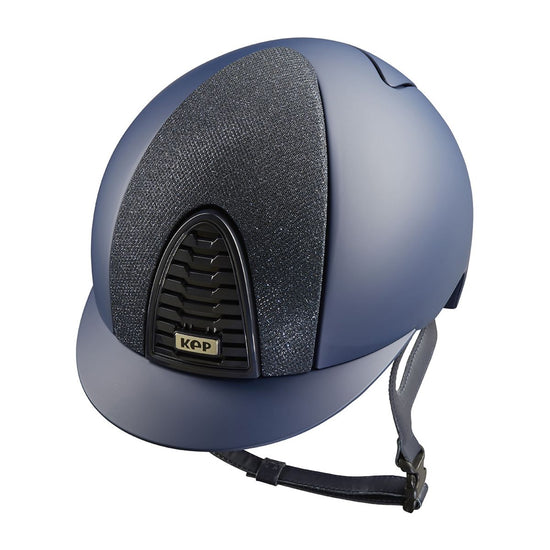 KEP Italia Cromo 2.0 Matt Blue helmet for everyday riding and competitions.