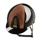 KEP Italia Cromo 2.0 Luminor Polish Black riding helmet with bronze accents.