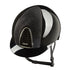 KEP Italia Cromo 2.0 Luminor Polish Black riding helmet with a glossy black finish.