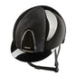KEP Italia Cromo 2.0 Luminor Polish Black riding helmet with a glossy black finish.