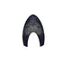 Premium KEP Italia Cromo 2.0 Nebula front insert for helmet customization.
