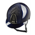 Luxury suede riding helmet with Swarovski crystal star detailing