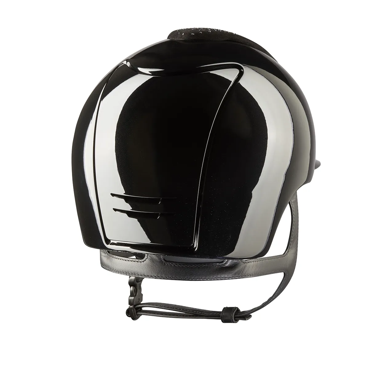 KEP Italia Nebula Polish riding helmet with polished shell