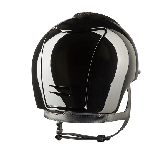 KEP Italia Nebula Polish riding helmet with polished shell