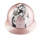Luxury pink horse riding helmet