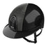 Kep black riding helmet with glitter and Swarovski