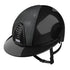 KEP Italia Cromo 2.0 Polish riding helmet with Vensa Black detailing and a polo visor.