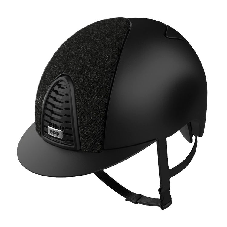 Riding Helmet Cromo 2.0 / Matt Black / Black Star / Polo Visor
