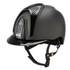 KEP Italia E-LIGHT Carbon Black Matt riding helmet with Black Shine inserts.