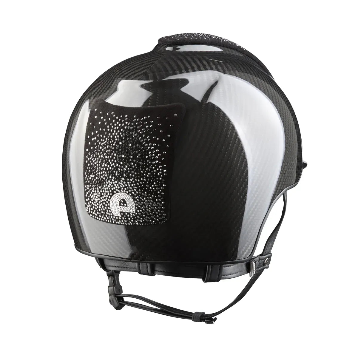 Premium glossy carbon riding helmet by KEP Italia