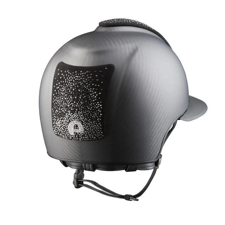 Premium carbon riding helmet with Polo visor