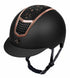 Modern equestrian riding helmet with EPS protection