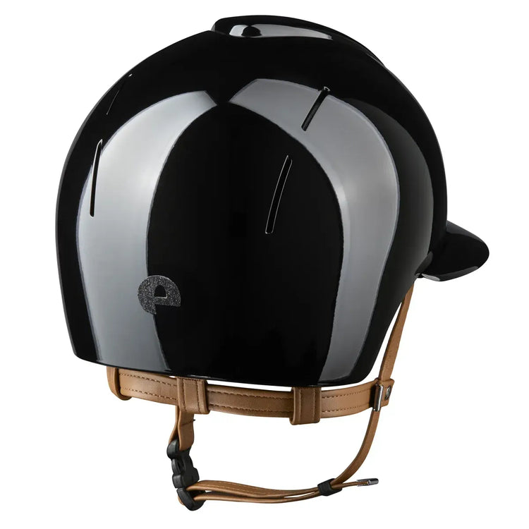 Glitter star riding helmet polished finish for show jumping