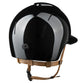 Glitter star riding helmet polished finish for show jumping