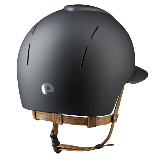 KEP Smart Nova Textile Polo Visor Beige Strap helmet black