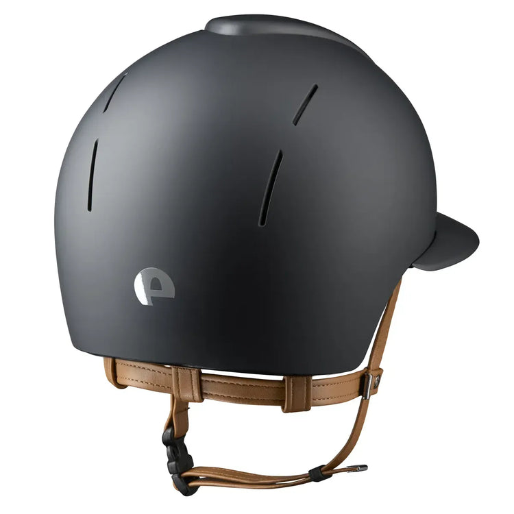 KEP Smart Nova Textile Polo Visor Beige Strap helmet black