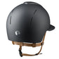 KEP Smart Nova Textile Polo Visor Beige Strap helmet black