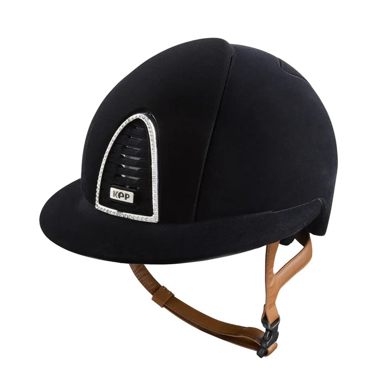 KEP Cromo 2.0 Velvet Chrome Frame with Crystals Polo Visor