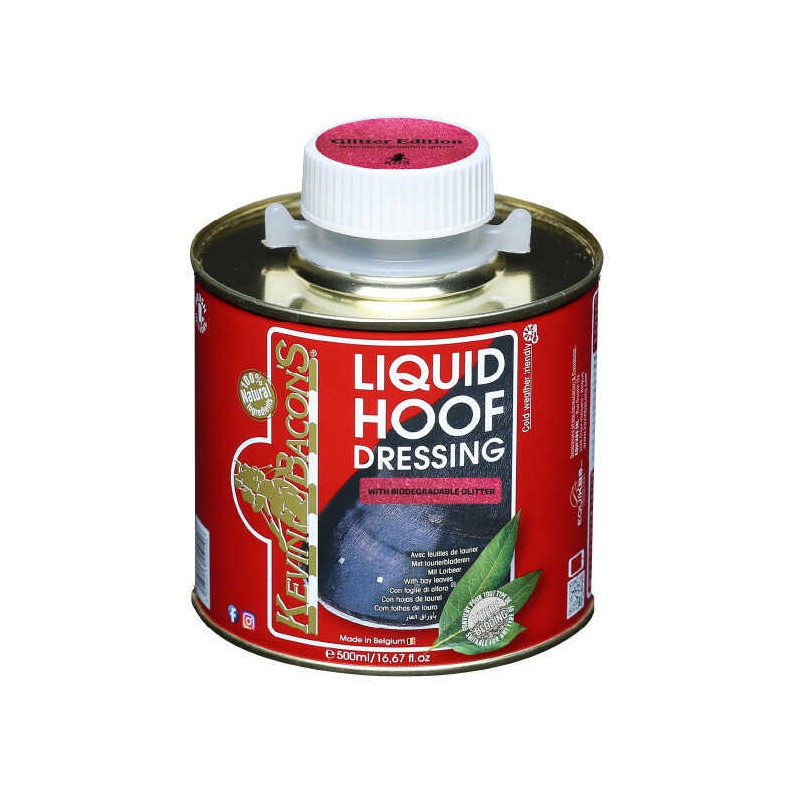 Kevin Bacon pink glitter hoof oil