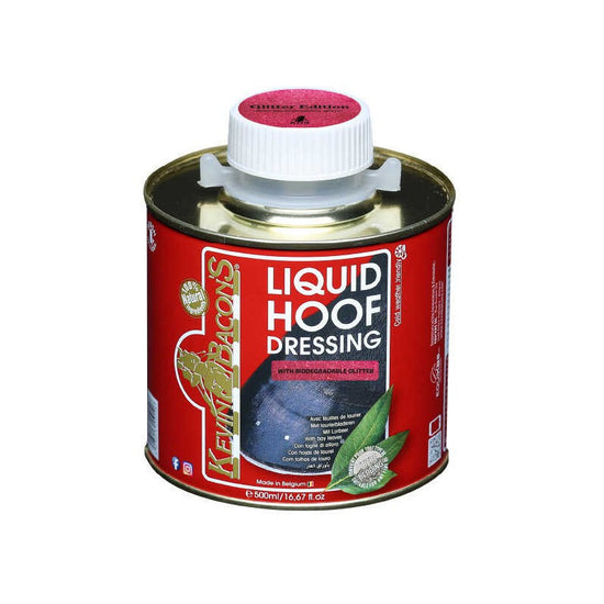 Kevin Bacon pink glitter hoof oil