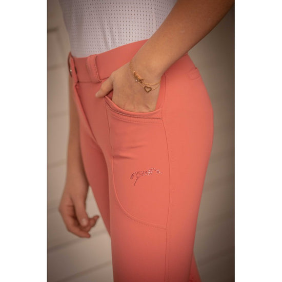 Kids riding breeches with practical phone pockets on both legs