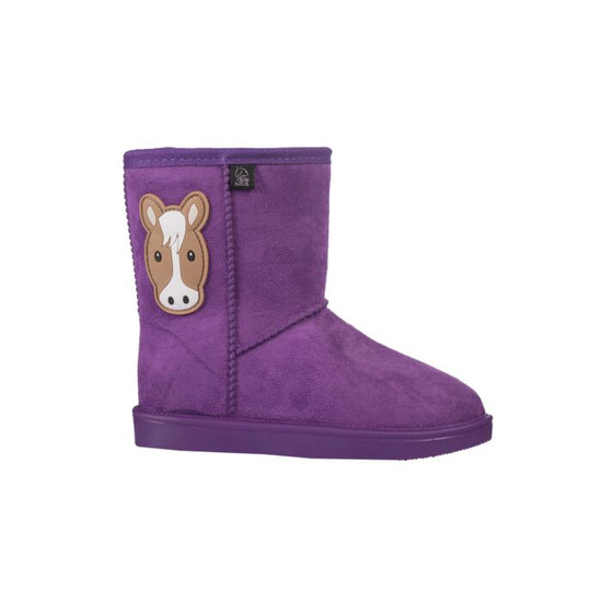 Kids stable boots with practical PVC sole
