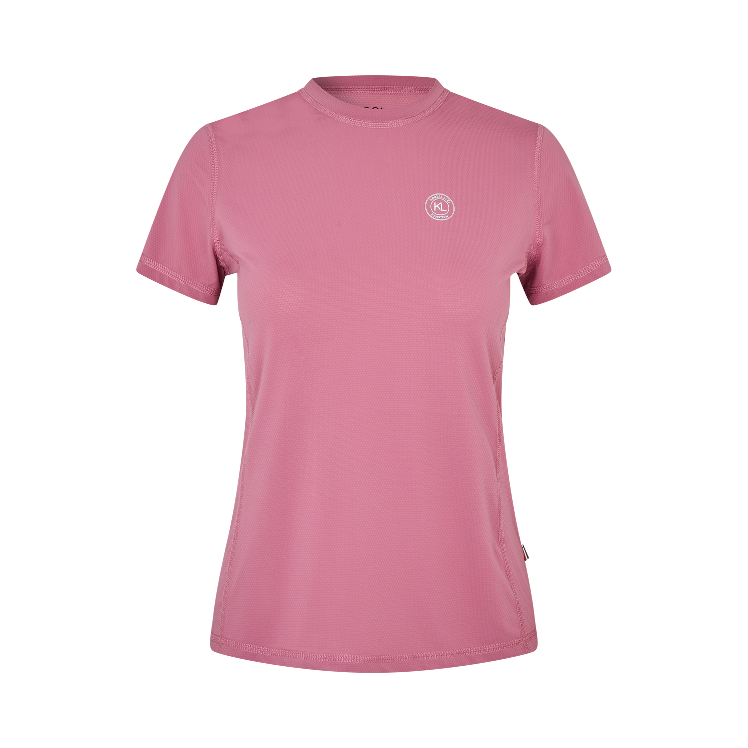 Ladies riding shirt with mesh panels