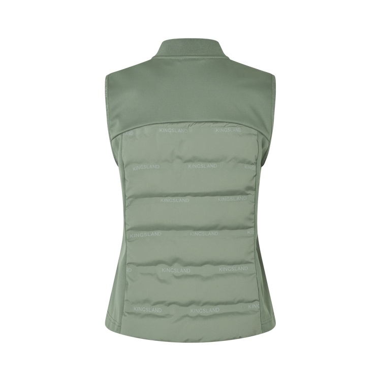 Warm riding vest for cooler days